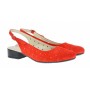 Pantofi dama casual din piele naturala din piele intoarsa NA252CORAIS